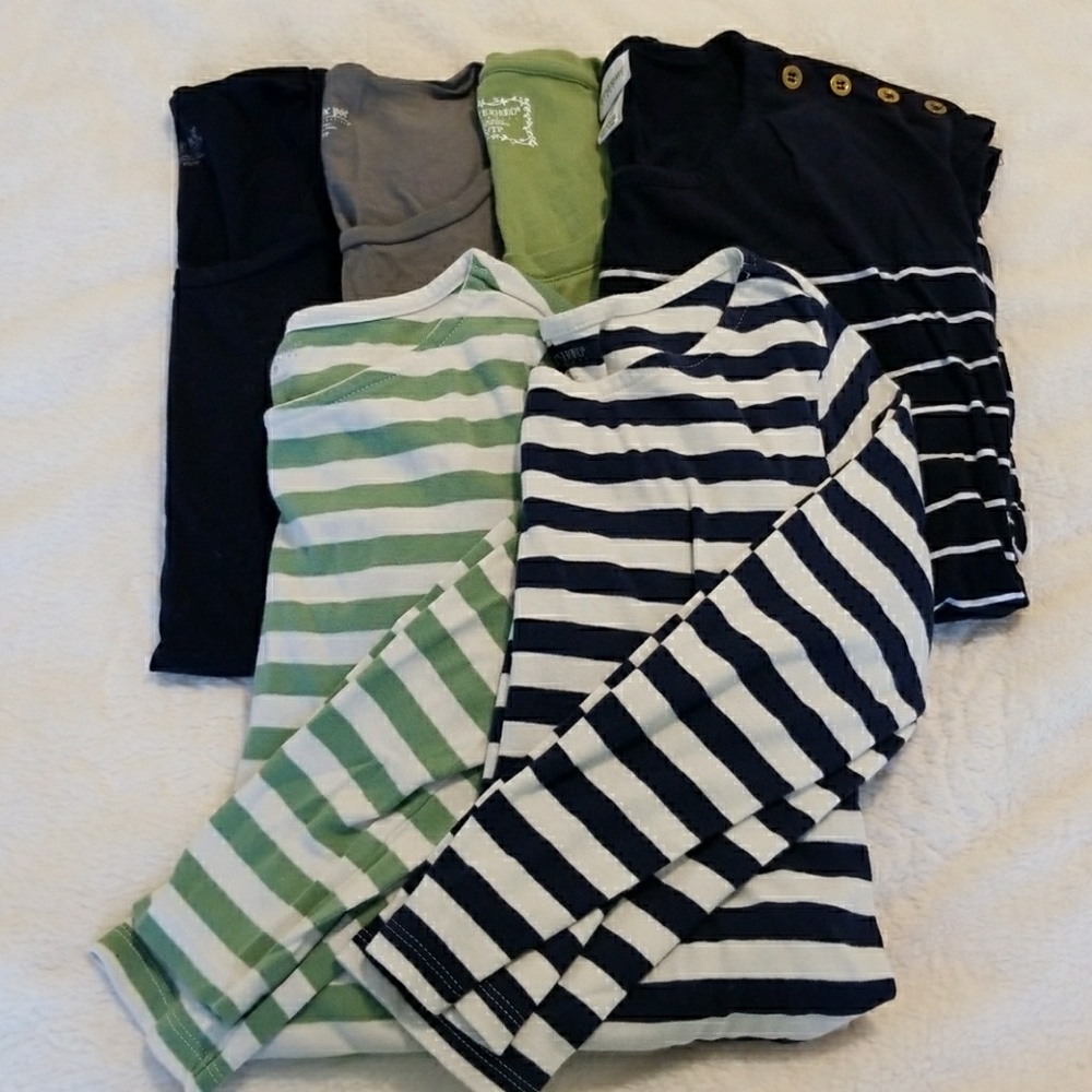 Maternity Side Ruched Tees
